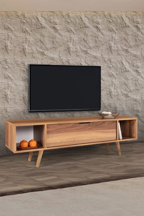 Hanah Home Mesir 3625 Soporte para TV Nogal Hanah Home Mesir 3625 Soporte para TV Nogal